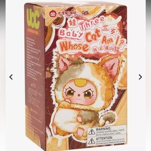 Baby Three Whose Cat Am I Blind Box Plush Pendant
